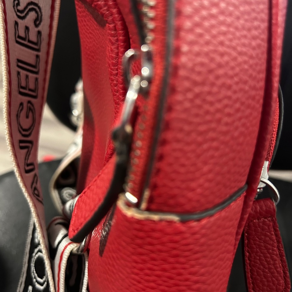 GUESS Bold Red Backpack - Picture 9 of 16